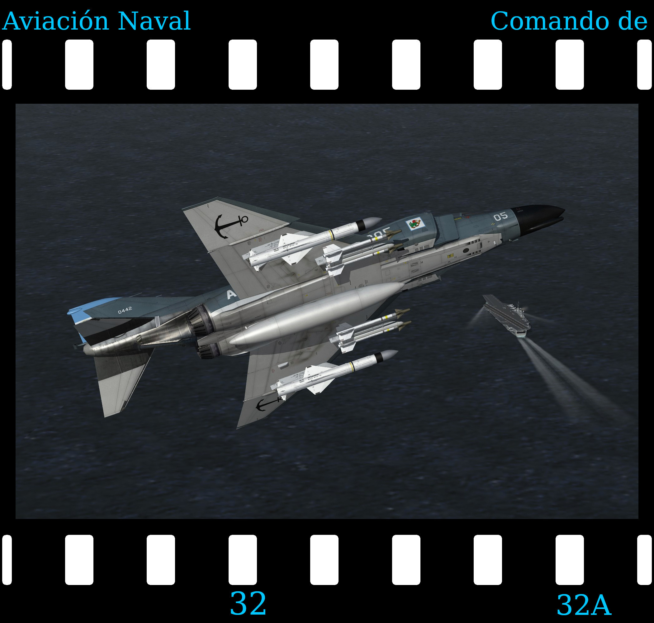 [Fictional] McDonnell Douglas F-4N 'COAN' for STRIKE FIGHTERS 2