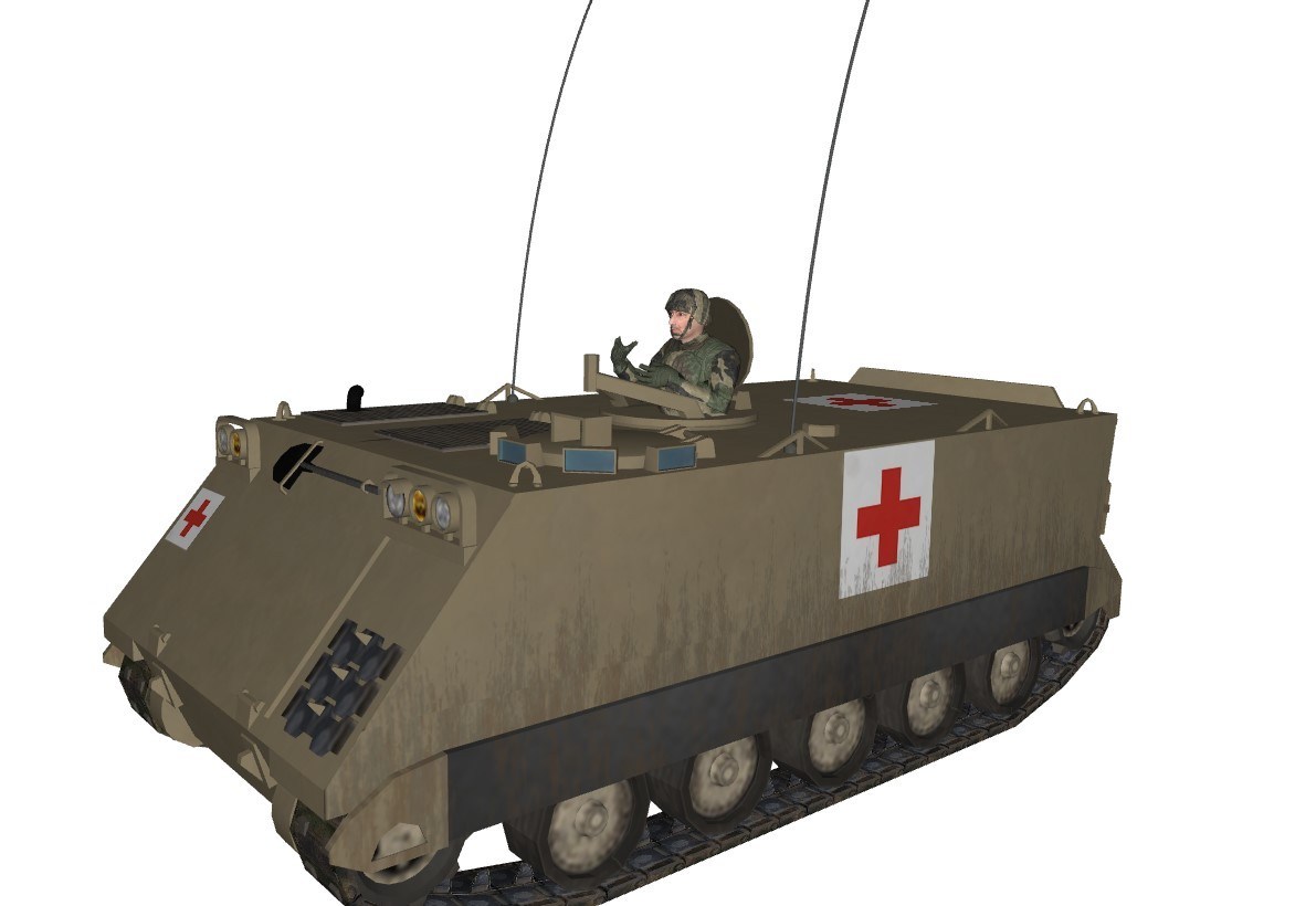 M113 UN and Ambulance
