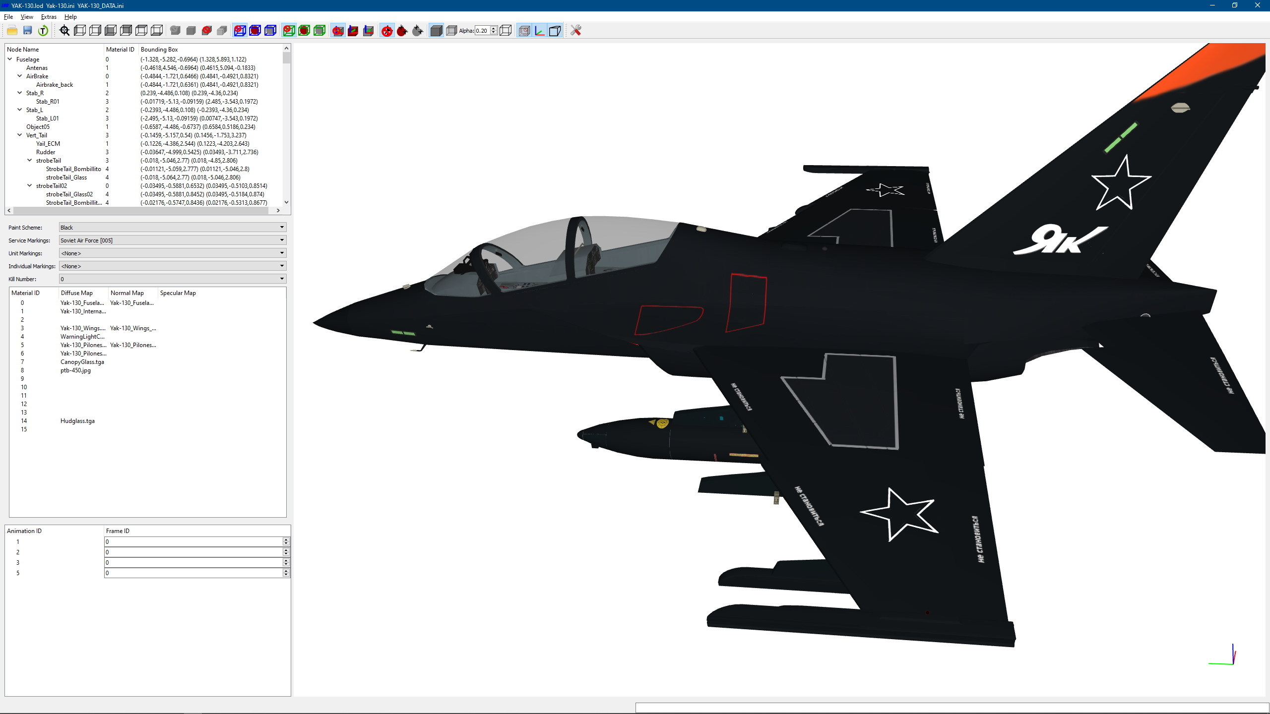 YAK-130 Skin Pack part 1 UPDATE by UllyB