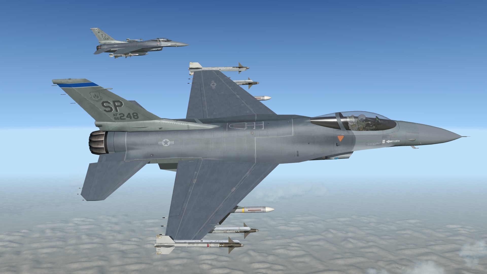 ODS Warbirds: F-16 Fighting Falcon ODS30 Squadrons