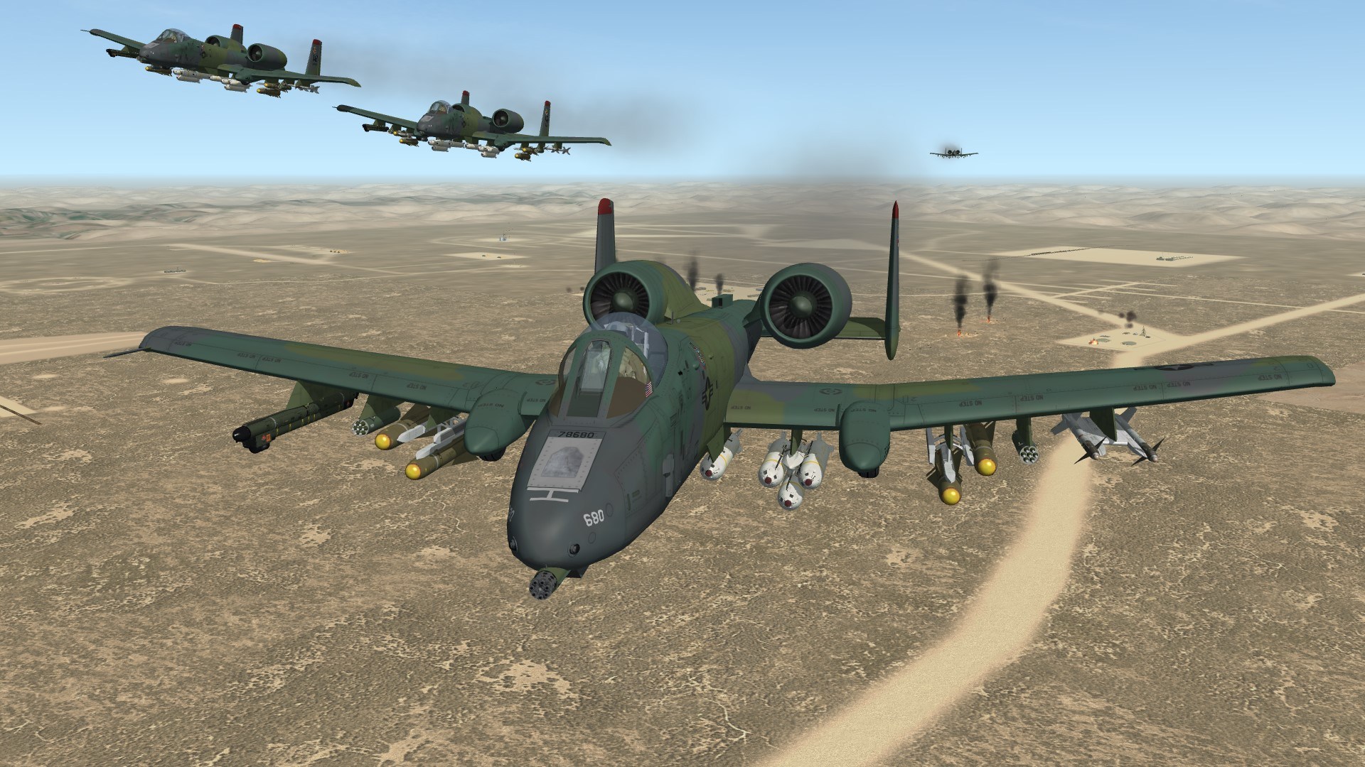 ODS Warbirds: O\A-10A Thunderbolt II ODS30 Squadrons (Spectre Edition)