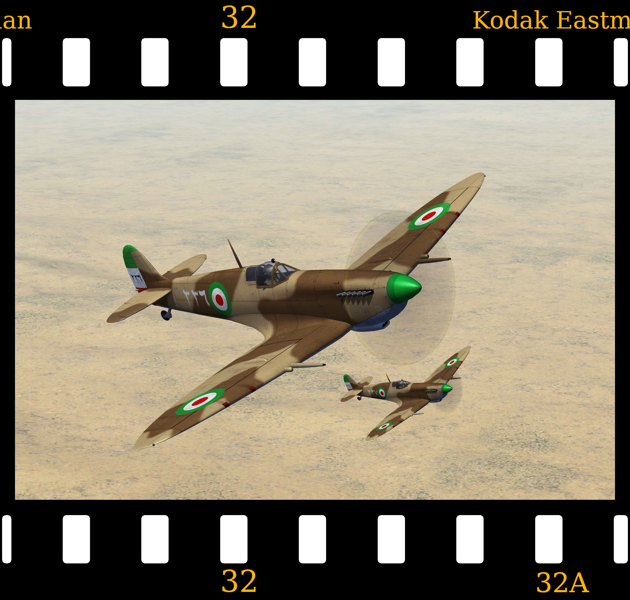 [Fictional] Supermarine Spitfire IXc 'Iran'