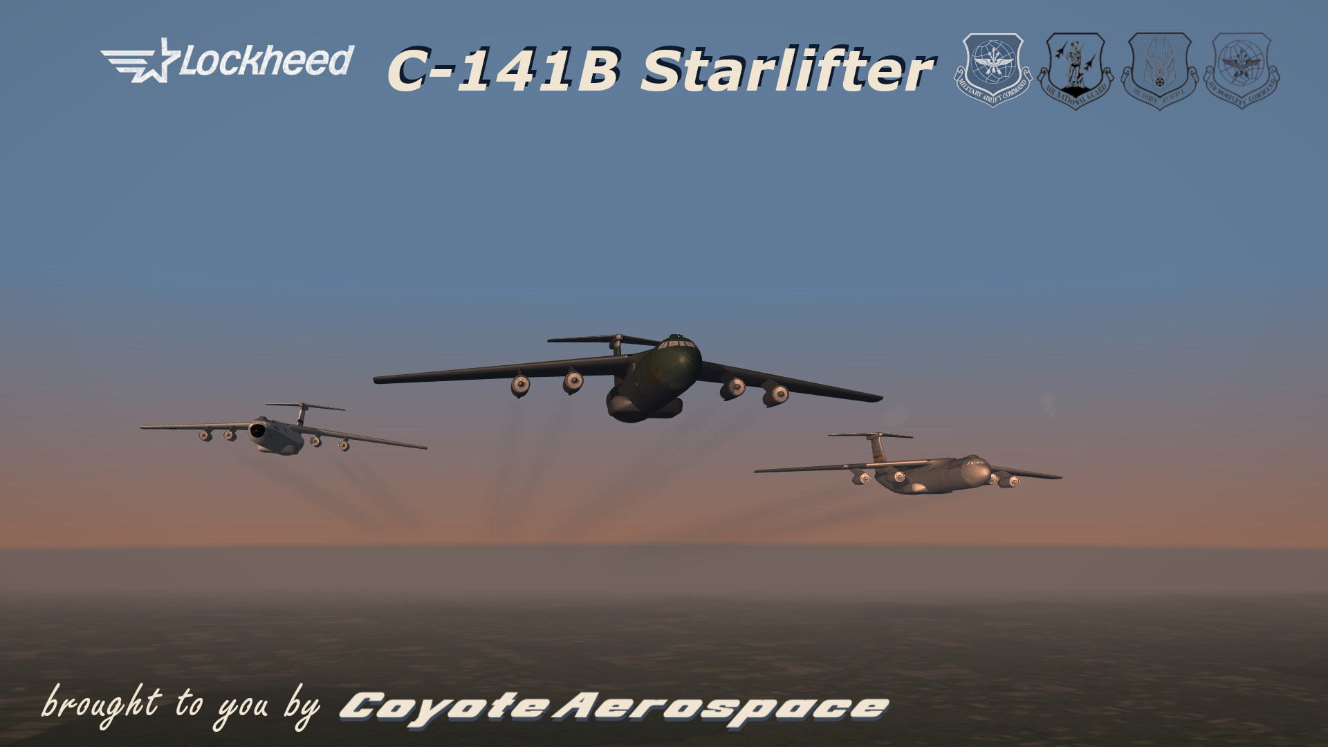 C-141B Starlifter (by Coyote Aerospace)