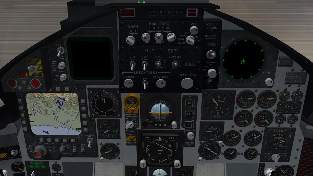F-15C MSIP Cockpit Repaint