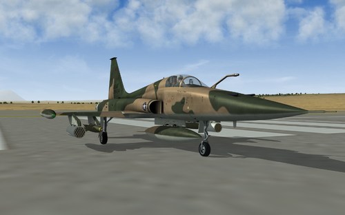 Ace Combat 5 - Mission 01 - Shorebirds - For Belsimtek's F-5E Tiger II -  No mods version.