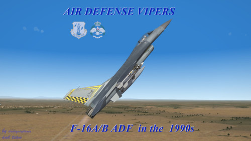 Air Defense Vipers: F-16A/B ADF in the 1990s