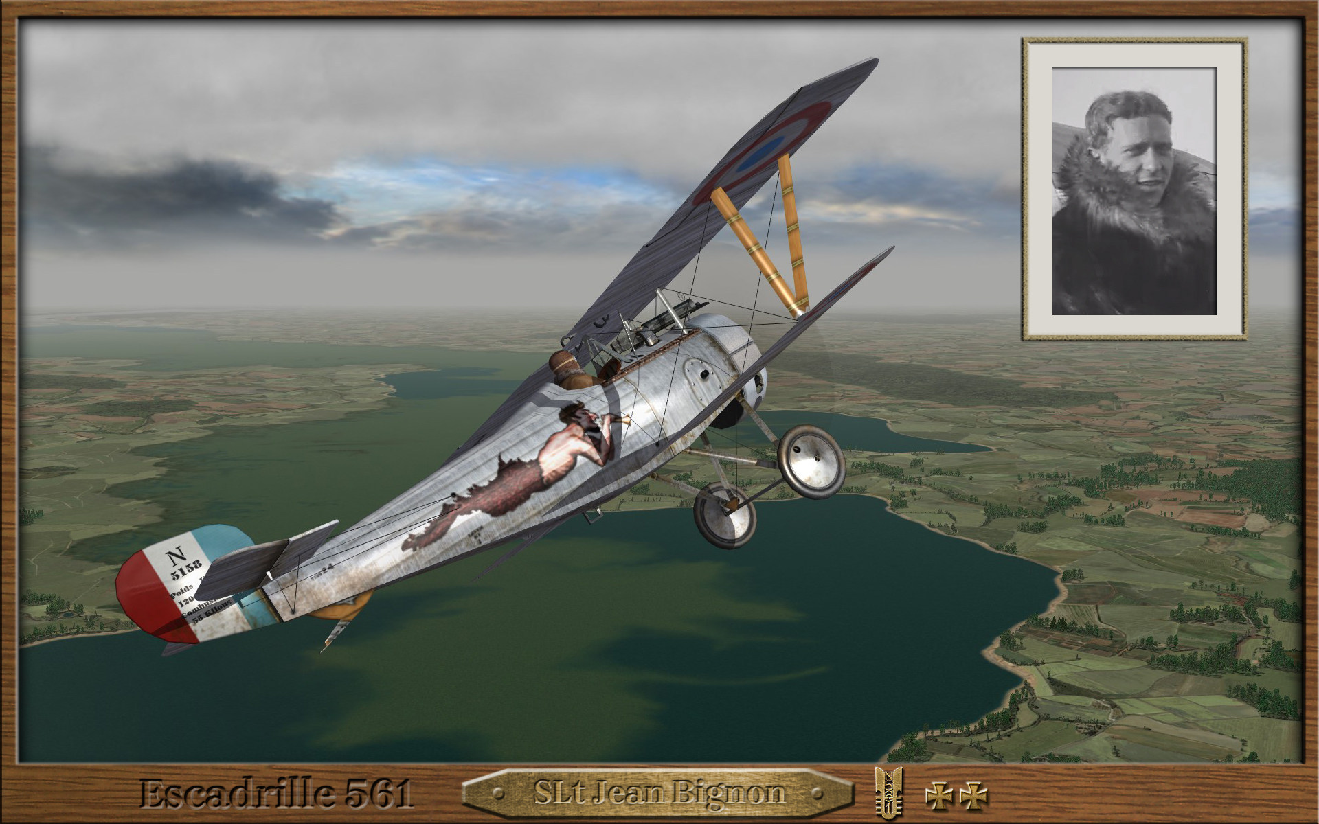 ESCADRILLE 561 NIEUPORT 24bis skin pack for FE 2