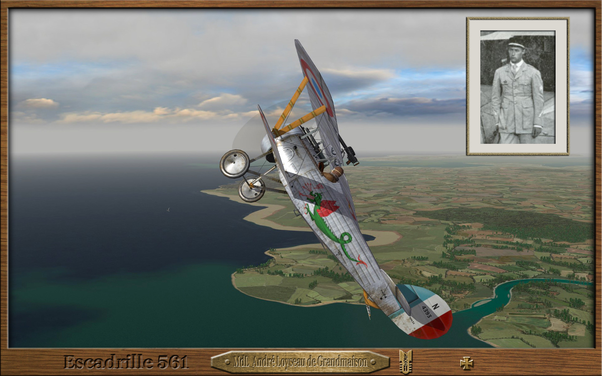 ESCADRILLE 561 NIEUPORT 24 skin pack for FE 2