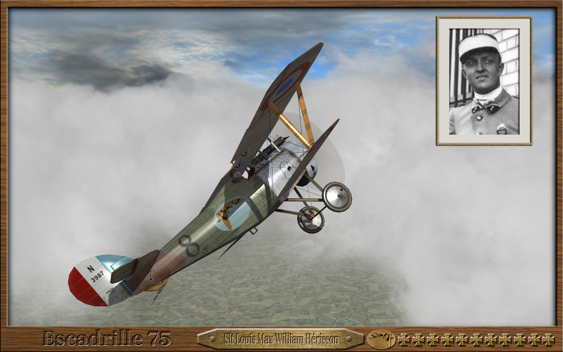 ESCADRILLE 75 NIEUPORT 24 skin pack for FE 2