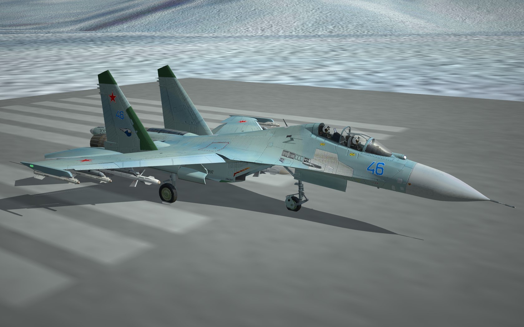 SU-27U Flanker