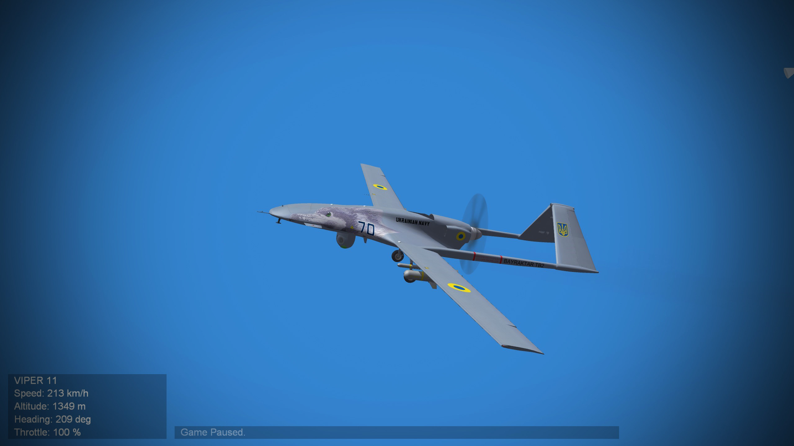 Ukrainian Navy Bayraktar - TB2