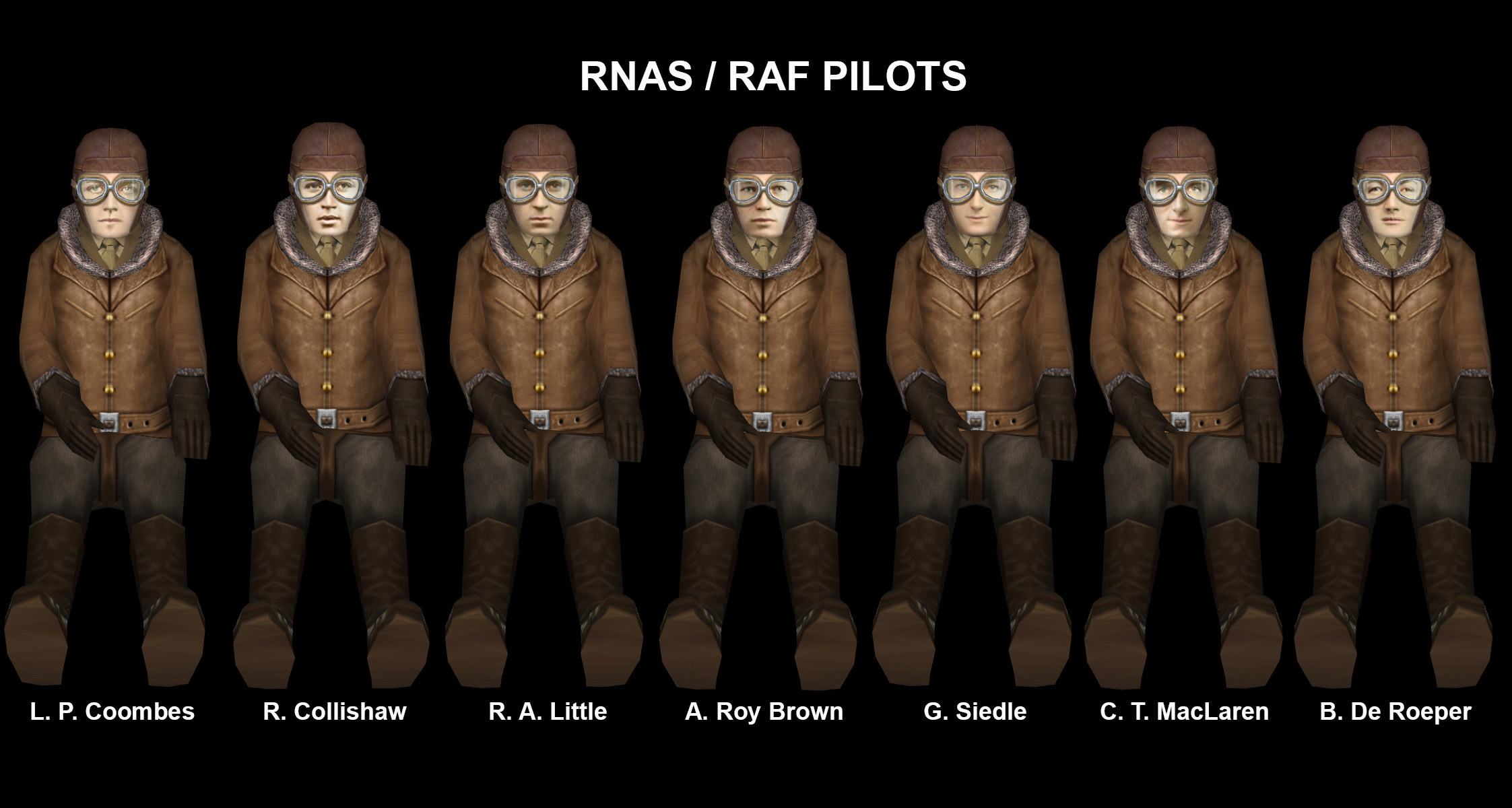 Geezer RNAS-RAF pilots for FE2
