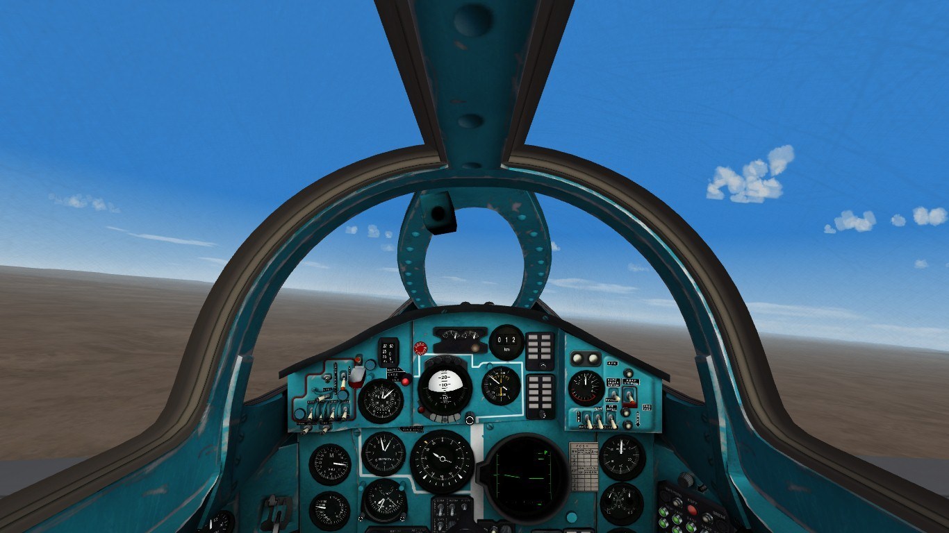 MiG-25 cockpit fixes (actual MiG-25 cockpit by Centurion-1)