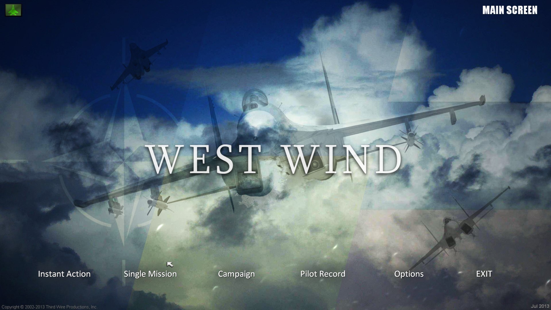 Ops West Wind Menu pack(1080P/Modern Game Style)