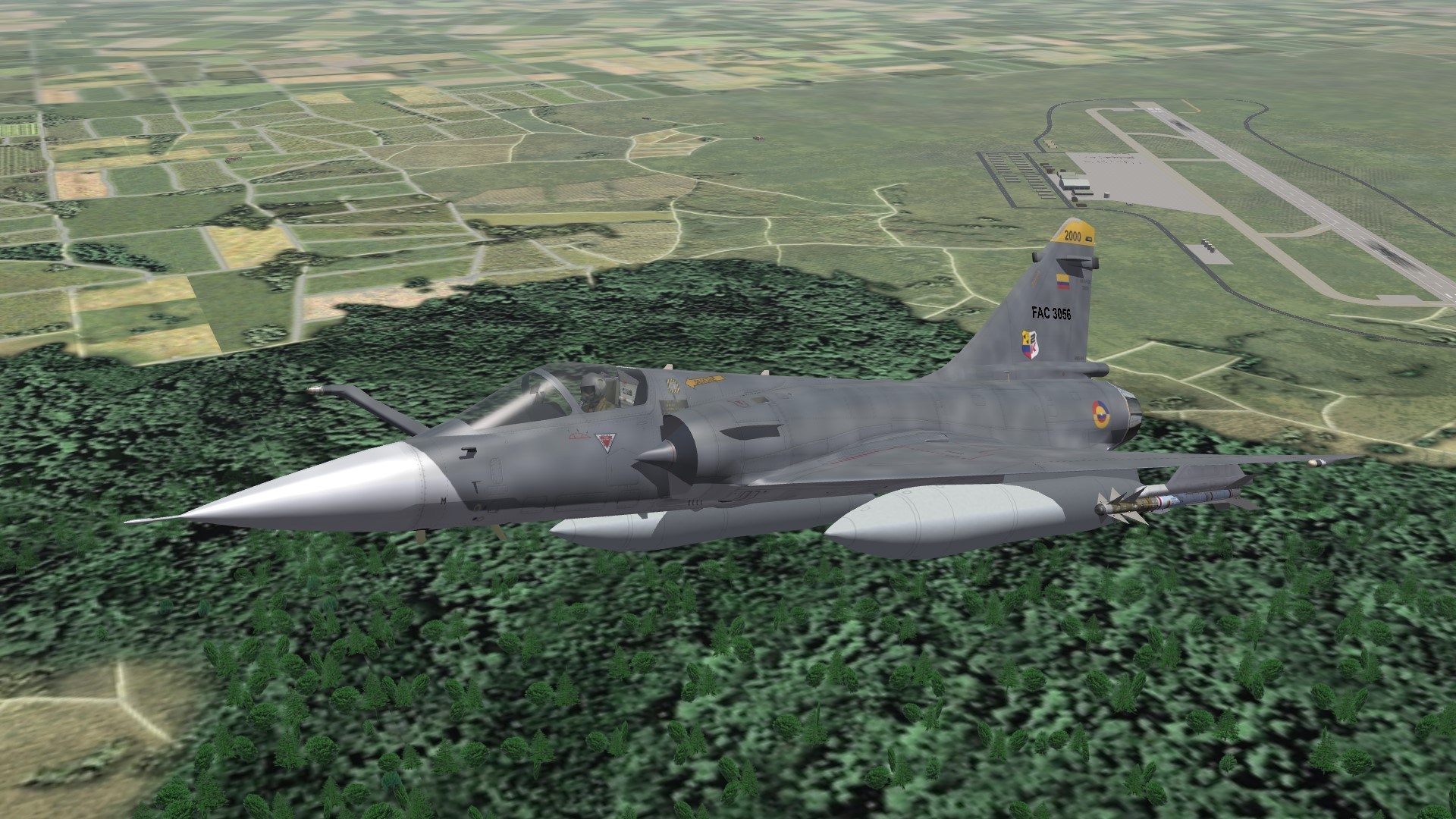 [Fictional] Dassault Mirage 2000CO for STRIKE FIGHTERS 2