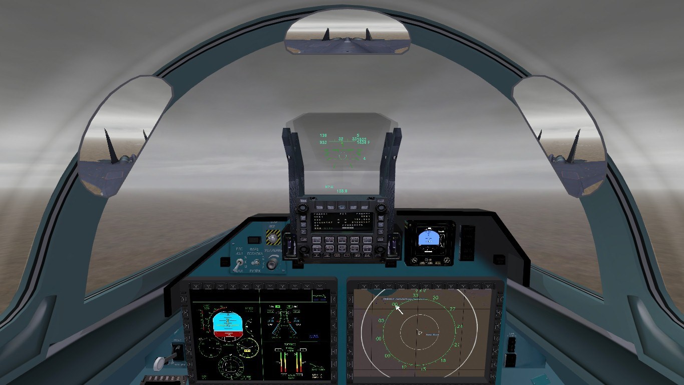 su 35 cockpit