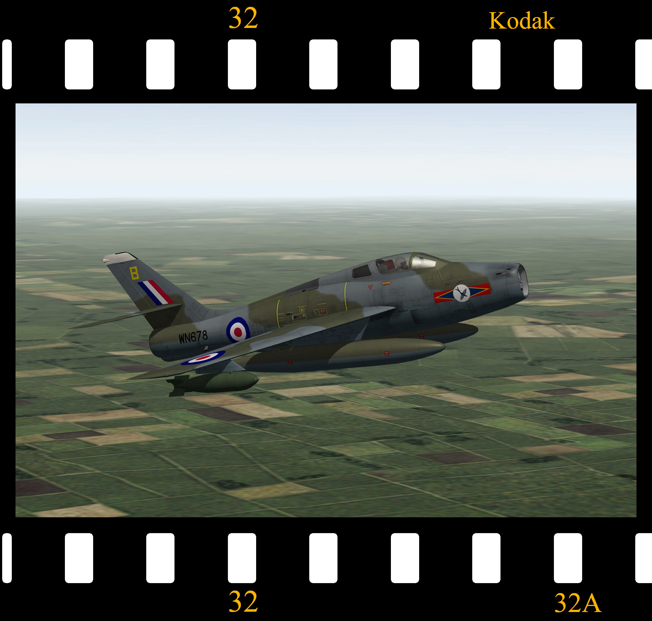 [Fictional] Republic Aviation Thunderstreak FB.4