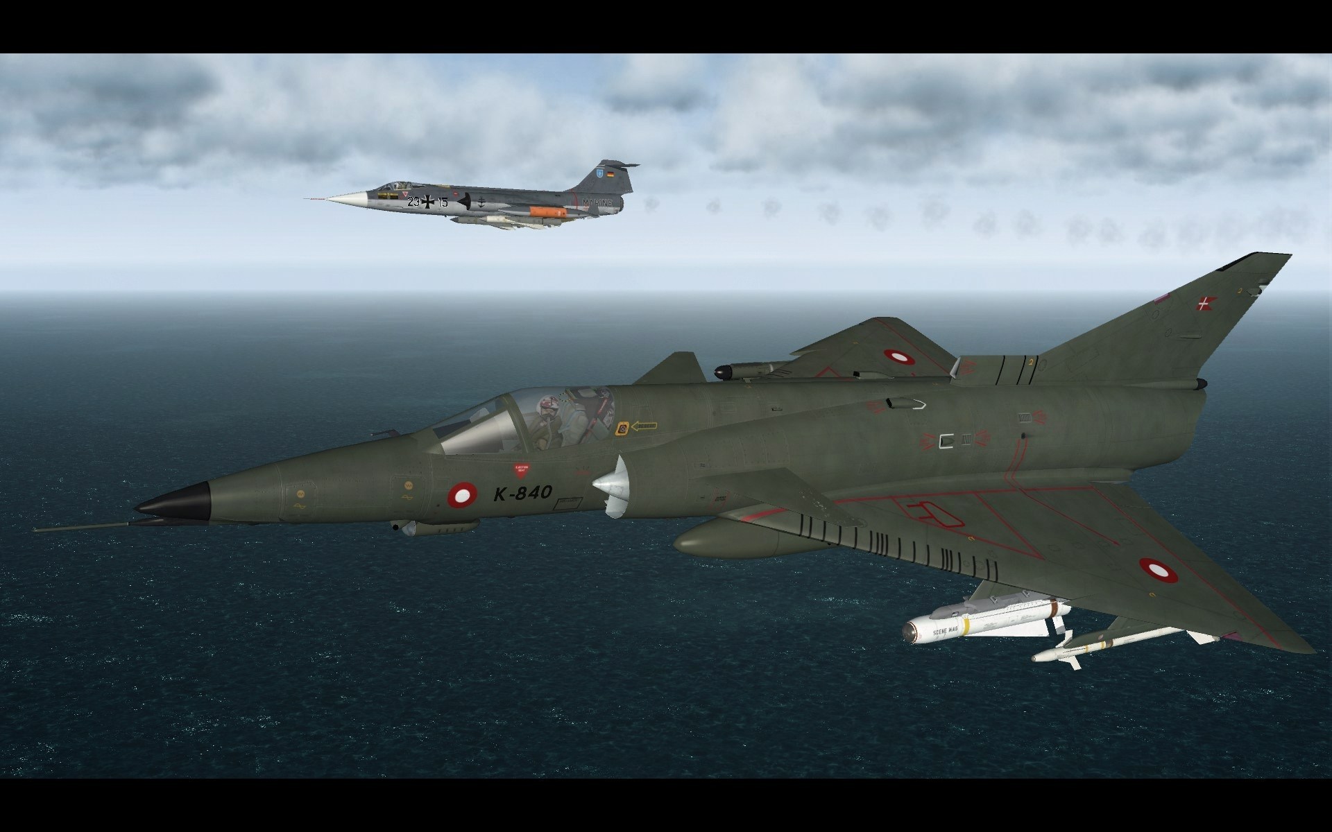 [Fictional] Kfir C2 mod1 - Kongelige Danske Flyvevåbnet