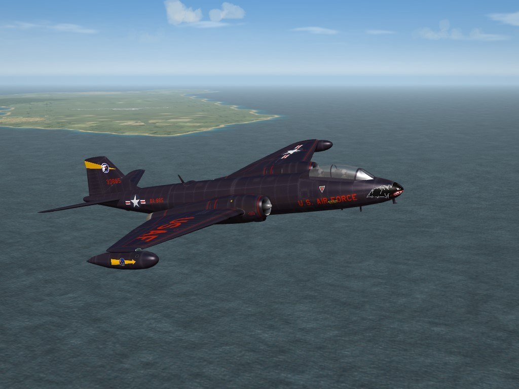 SF2 B-57B Canberra Ini, Skin & Decal Update Pak