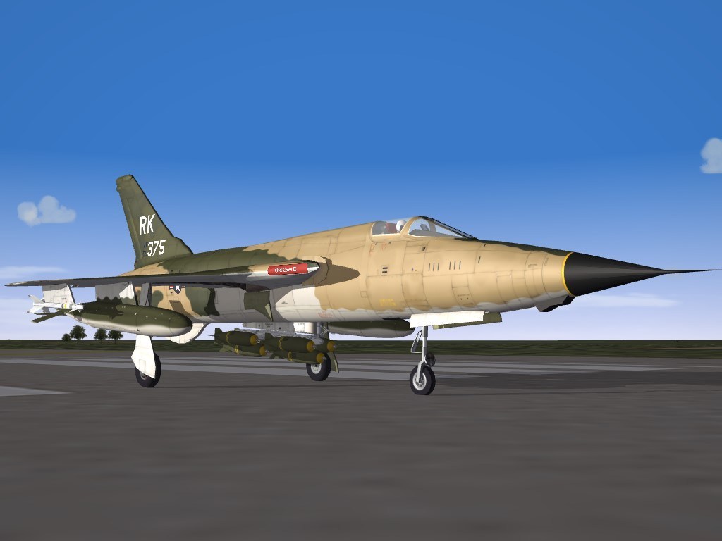 SF2 F-105D Thunderchief by ArmorDave Update Pack