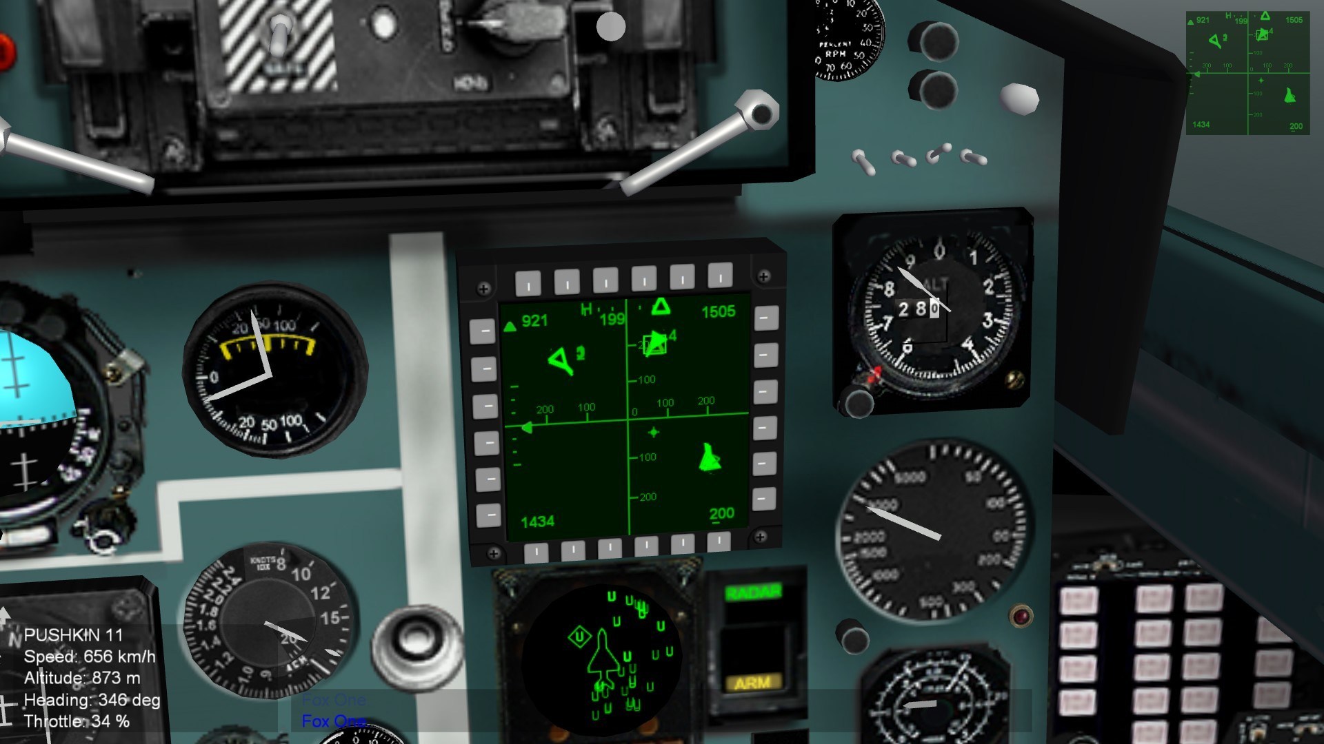 SF2 MiG-31BM enhanced avionics