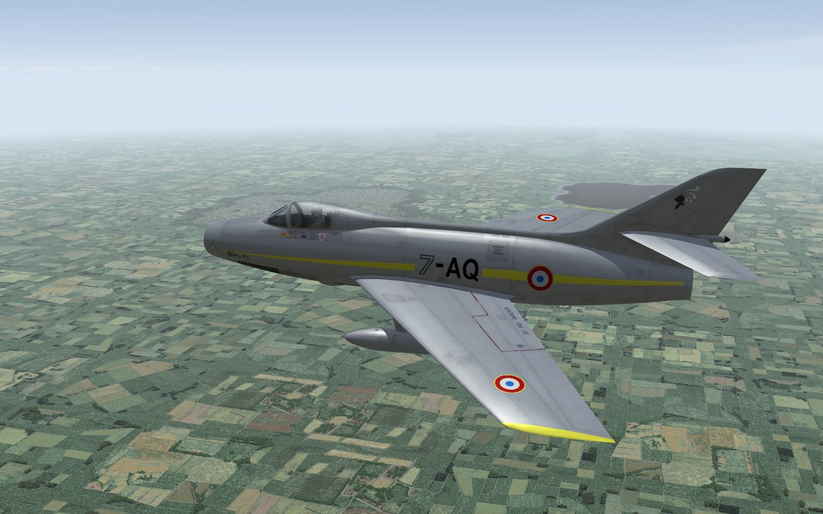 MYSTERE IV  EC 1/7 "Provence" 1973