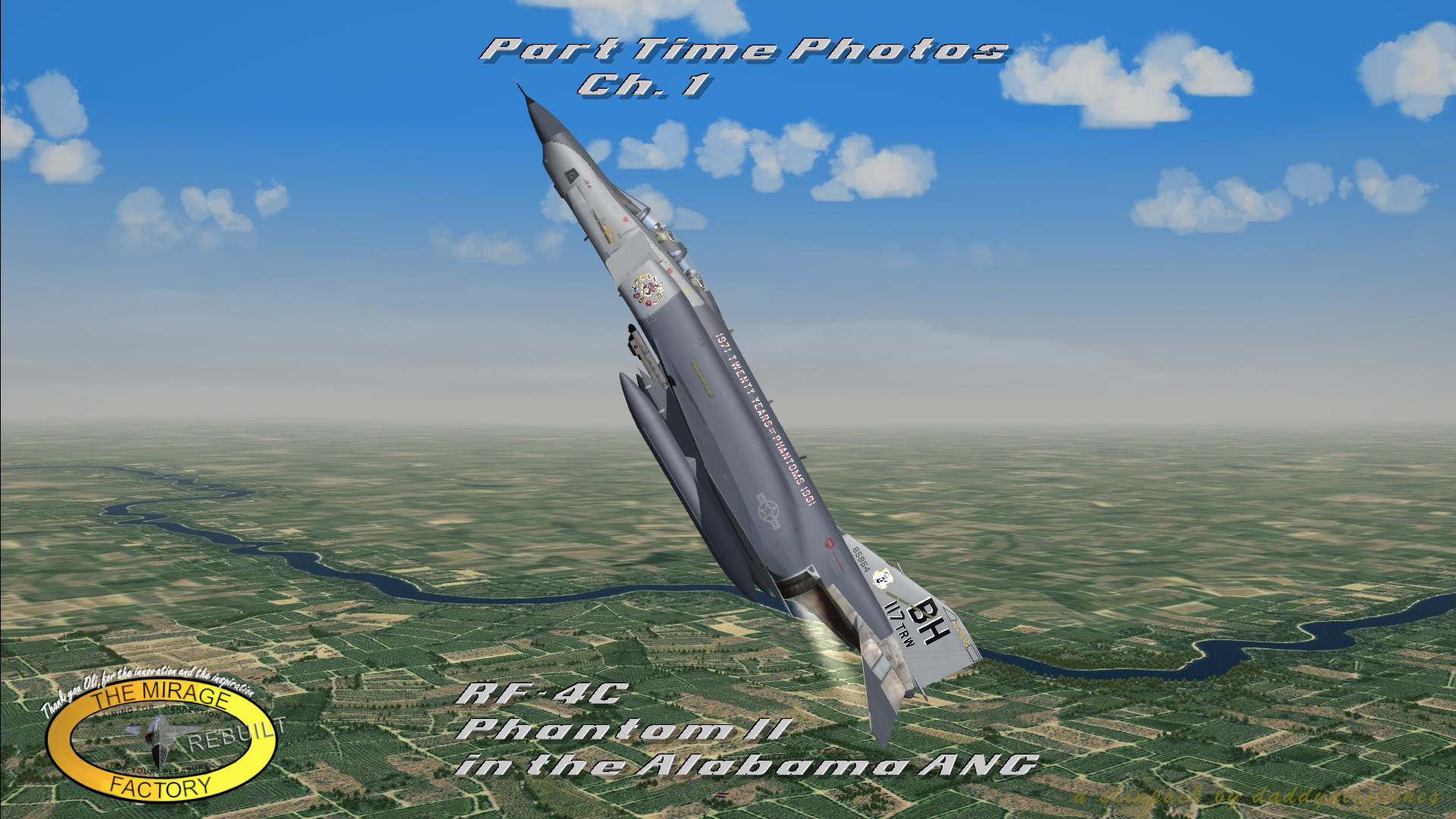 Part Time Photos Chapter 1: RF-4C Phantom in the Alabama ANG  			A TMF Rebuilt skin pack