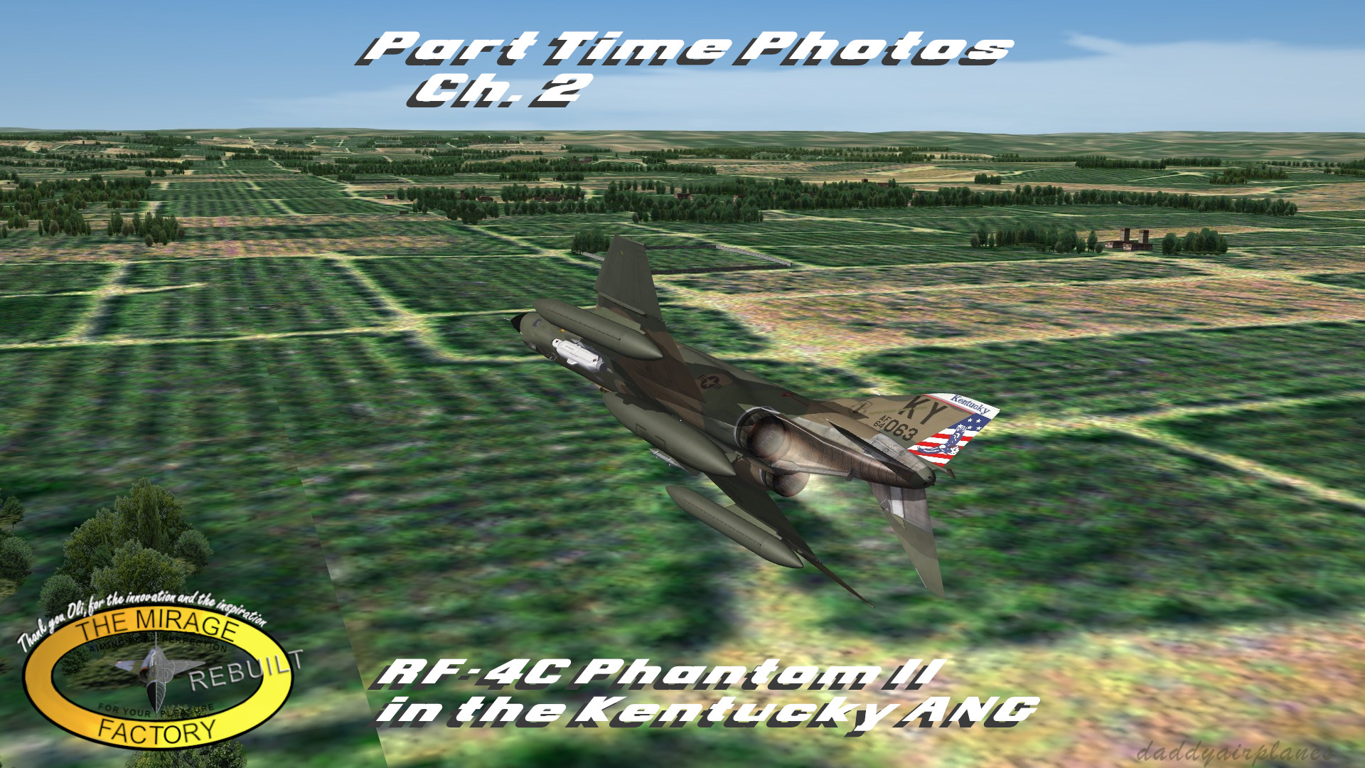 Part Time Photos Chapter 2: RF-4C Phantom in the Kentucky ANG  			A TMF Rebuilt skin pack