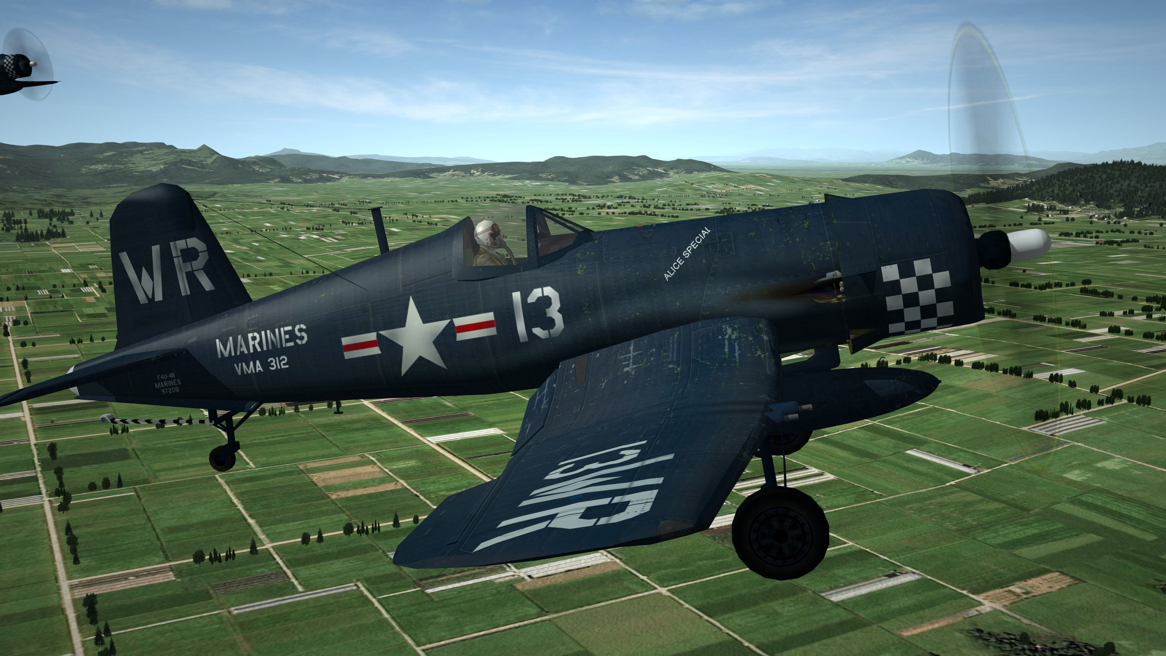 SF2 skin 2K Korean War for F4U-4B from Mirage Factory