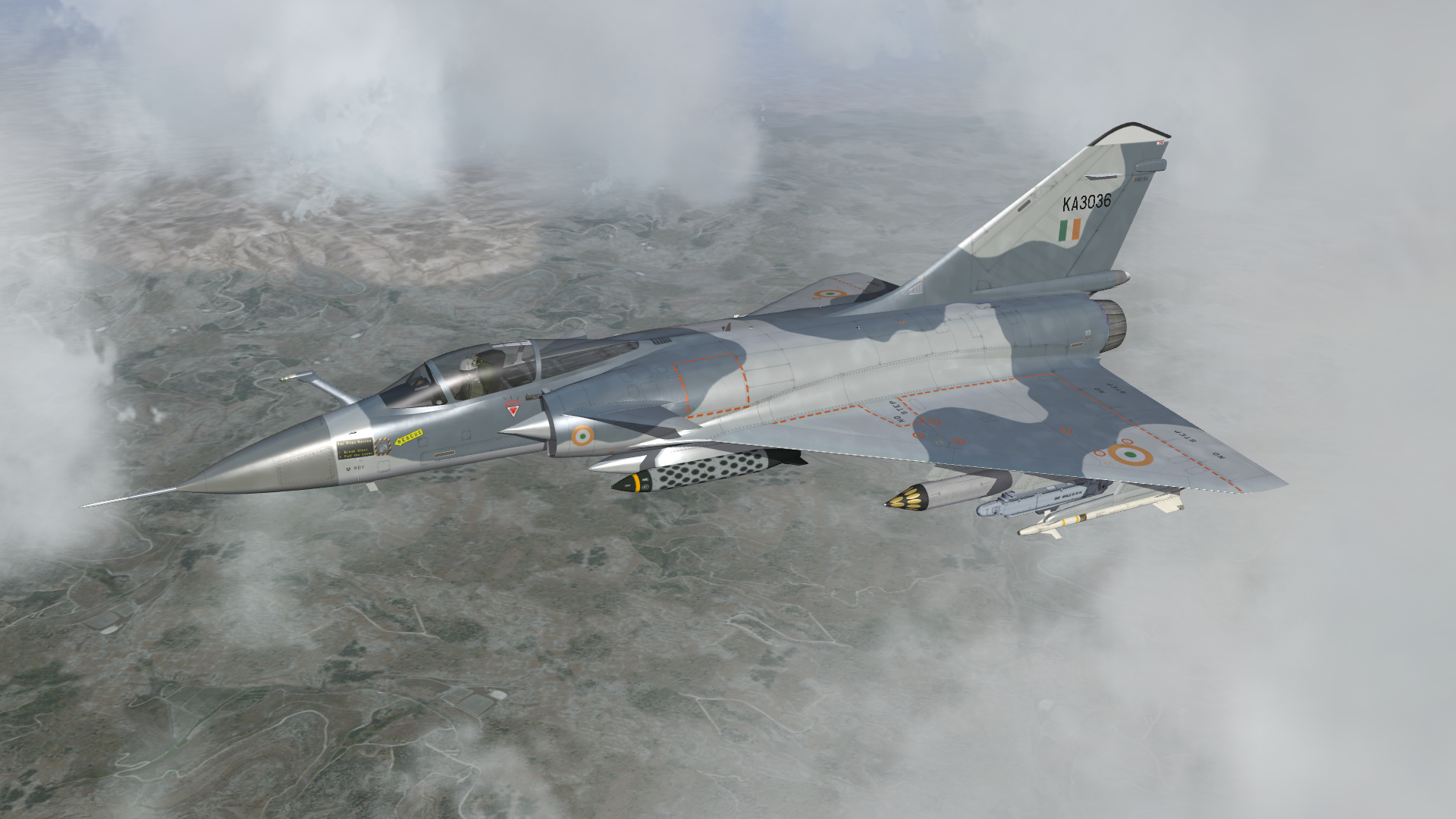 [Fictional] Dassault Mirage 4000H & TH for STRIKE FIGHTERS 2