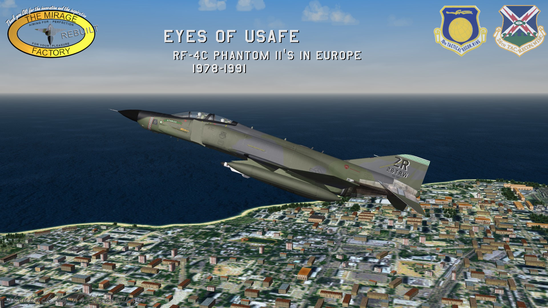 Eyes of USAFE: RF-4C Phantom IIs in Europe 1978-1991 			A TMF Rebuilt skin pack