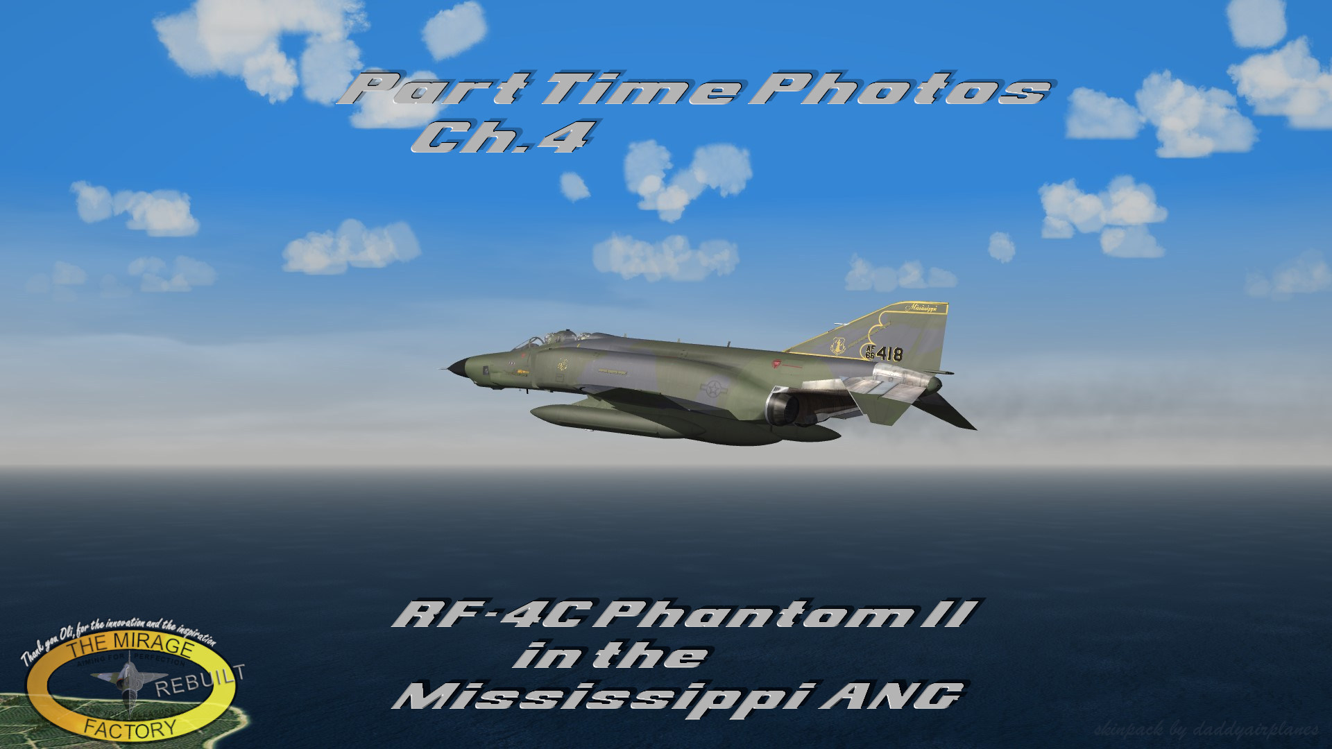 Part Time Photos Chapter 4: RF-4C Phantom in the Mississippi ANG  	A TMF Rebuilt skin pack