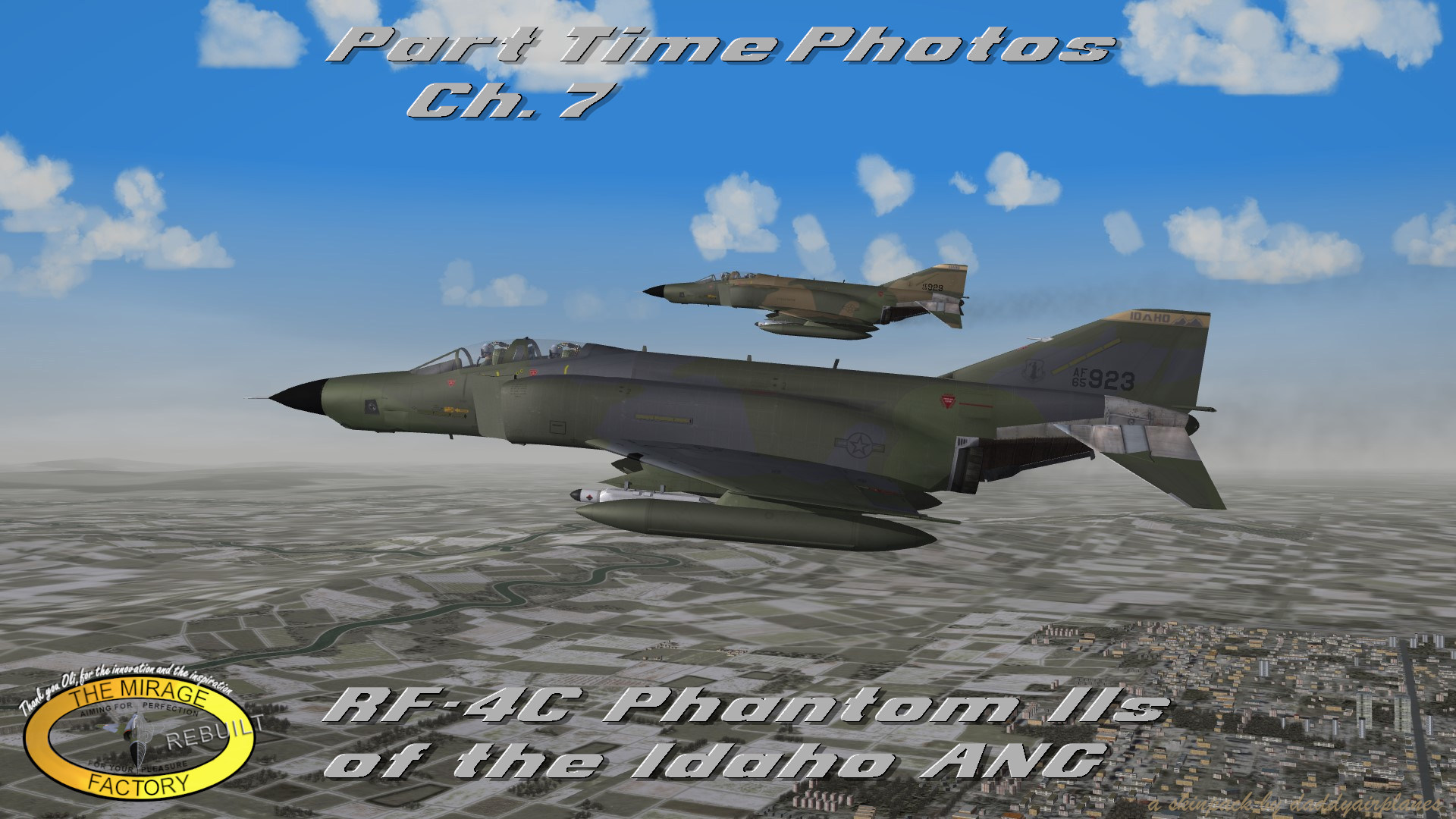 Part Time Photos Chapter 7: RF-4C Phantom in the Idaho ANG : A TMF Rebuilt skin pack