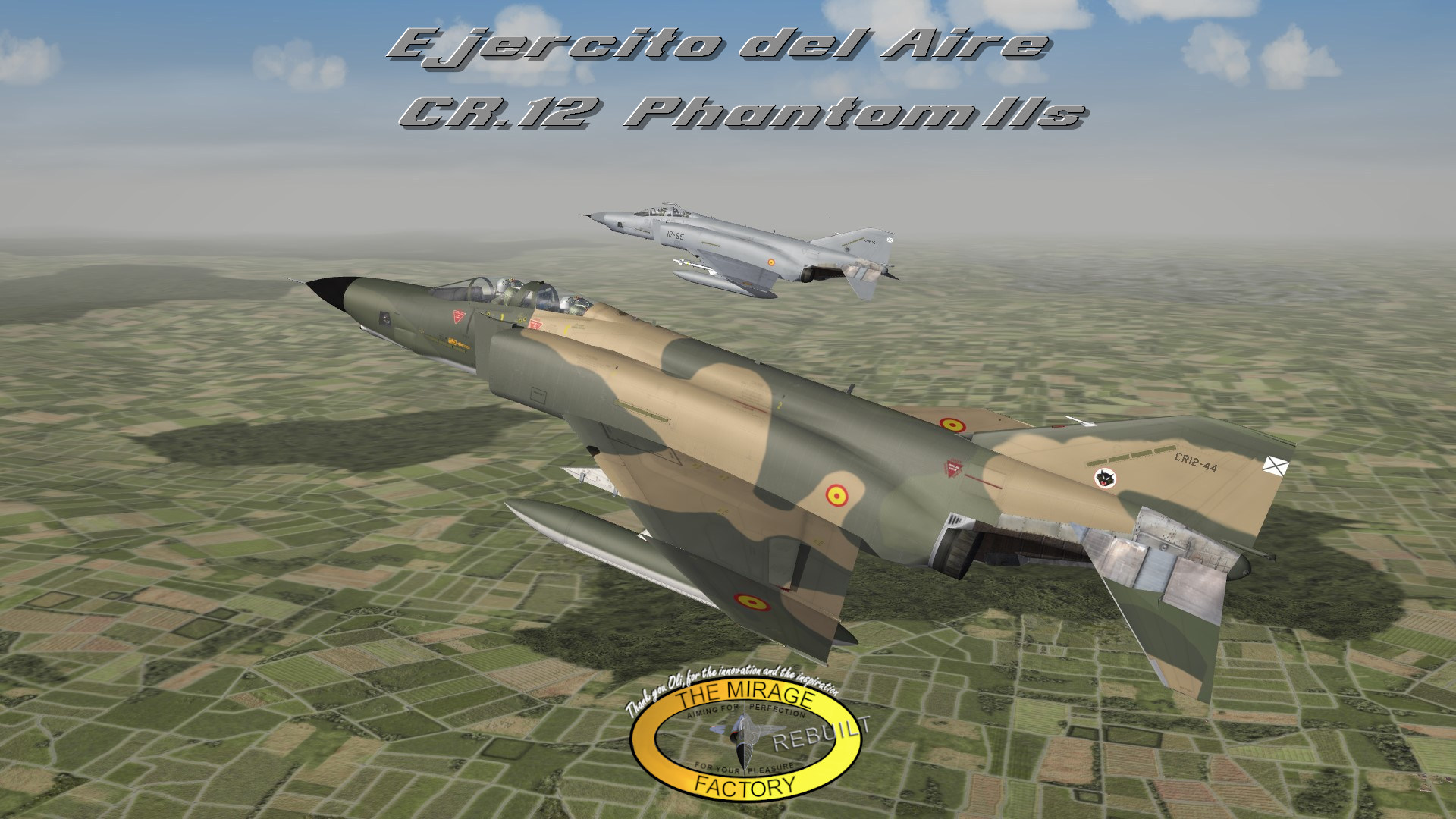 Ejercito del Aire CR.12 Phantom IIs :   A TMF Rebuilt project