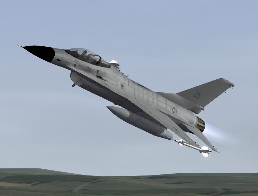 F-16A FSD skin for the TMF F-16A Block 1 -