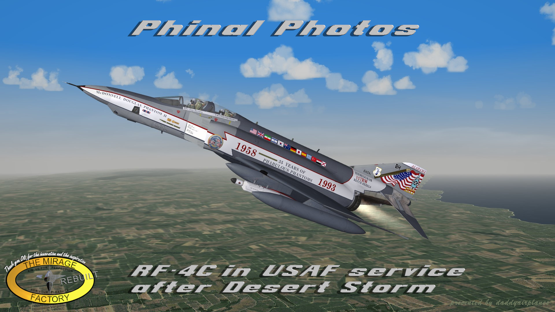 Phinal Photos: RF-4C in USAF Service After Desert Storm: A TMF Rebuilt project