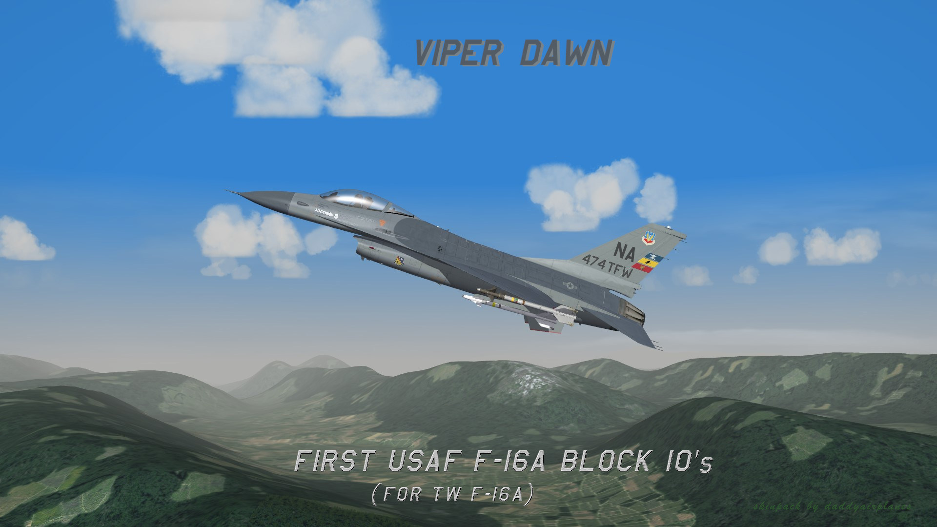 Viper Dawn : First USAF F-16A Block 10s (for TW F-16A)