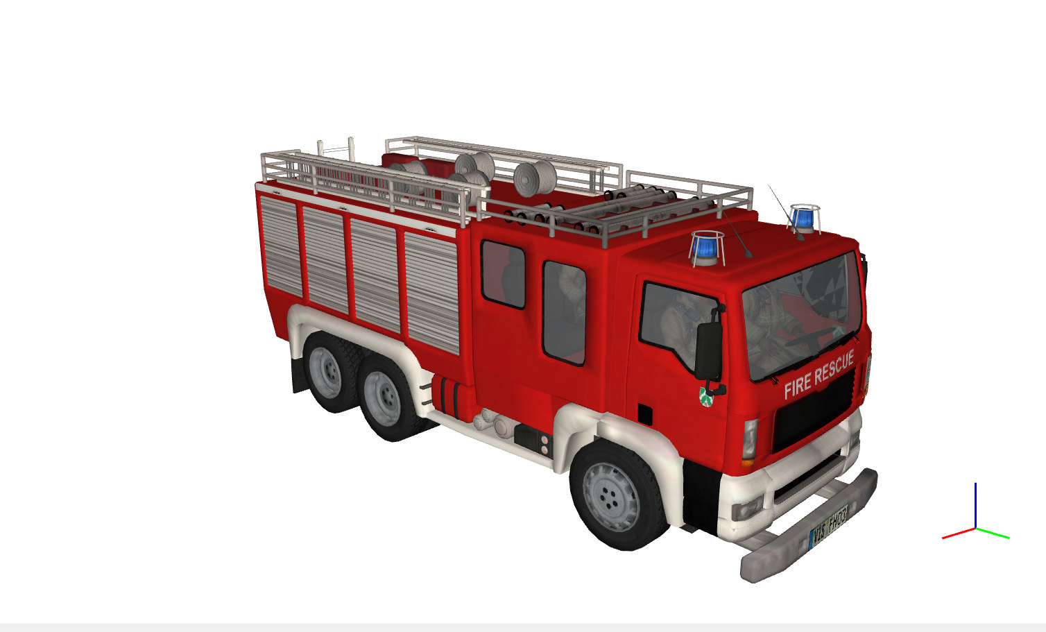 MAN fire truck