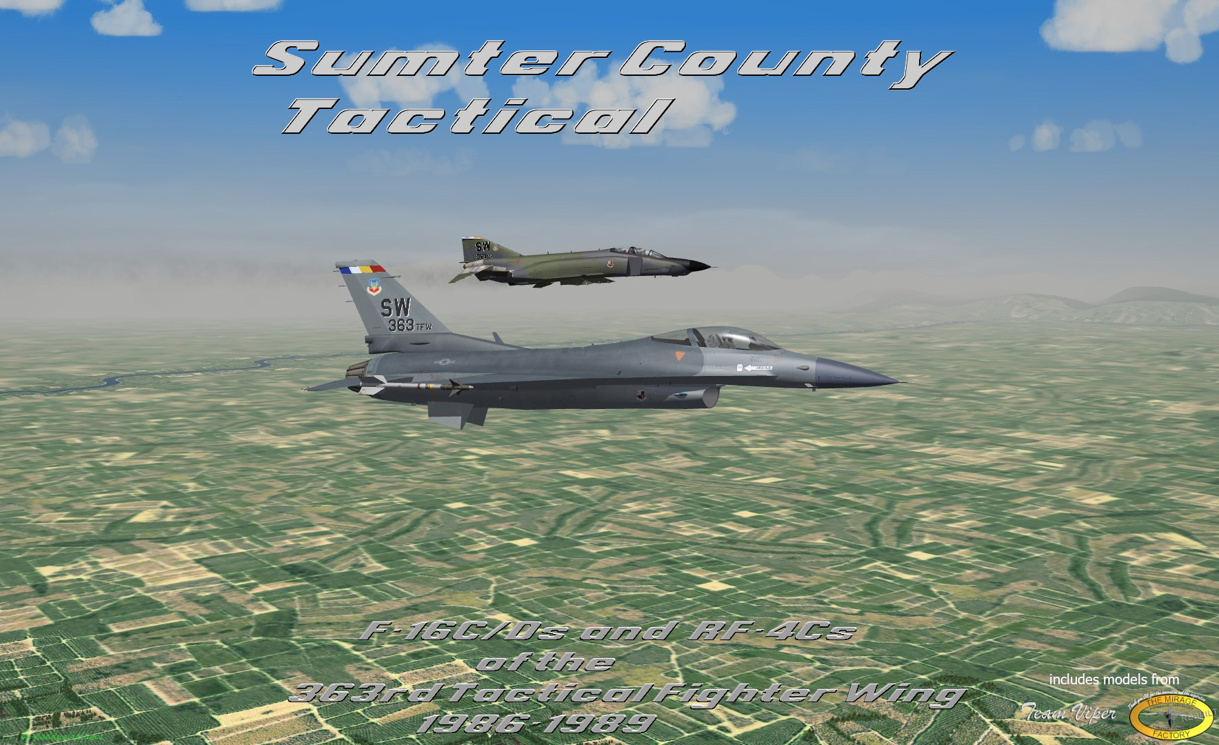 Sumter County Tactical: F-16C/Ds and RF-4Cs of the 363rd Tactical Fighter Wing, 1986