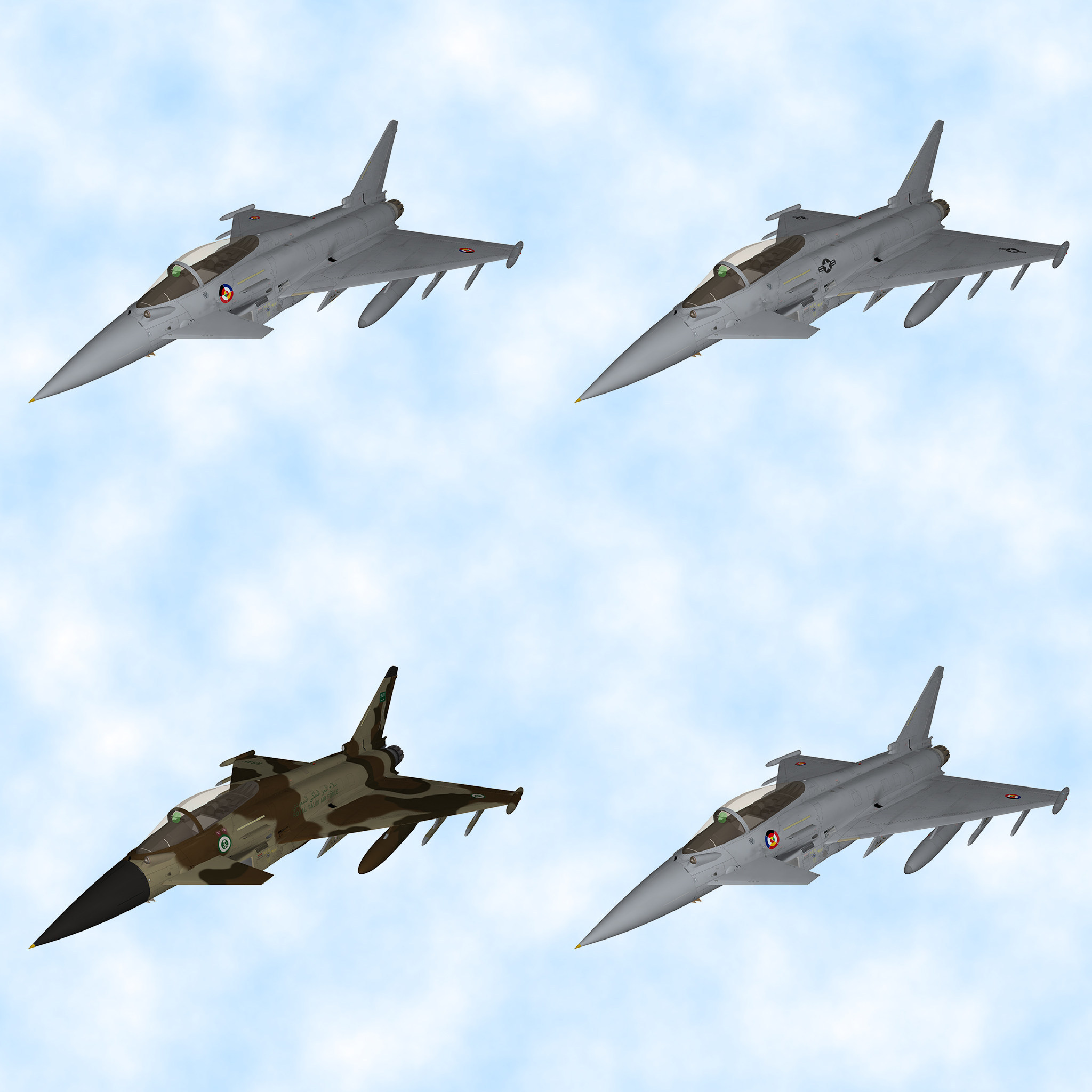 EF2000 Typhoon Skin Pack