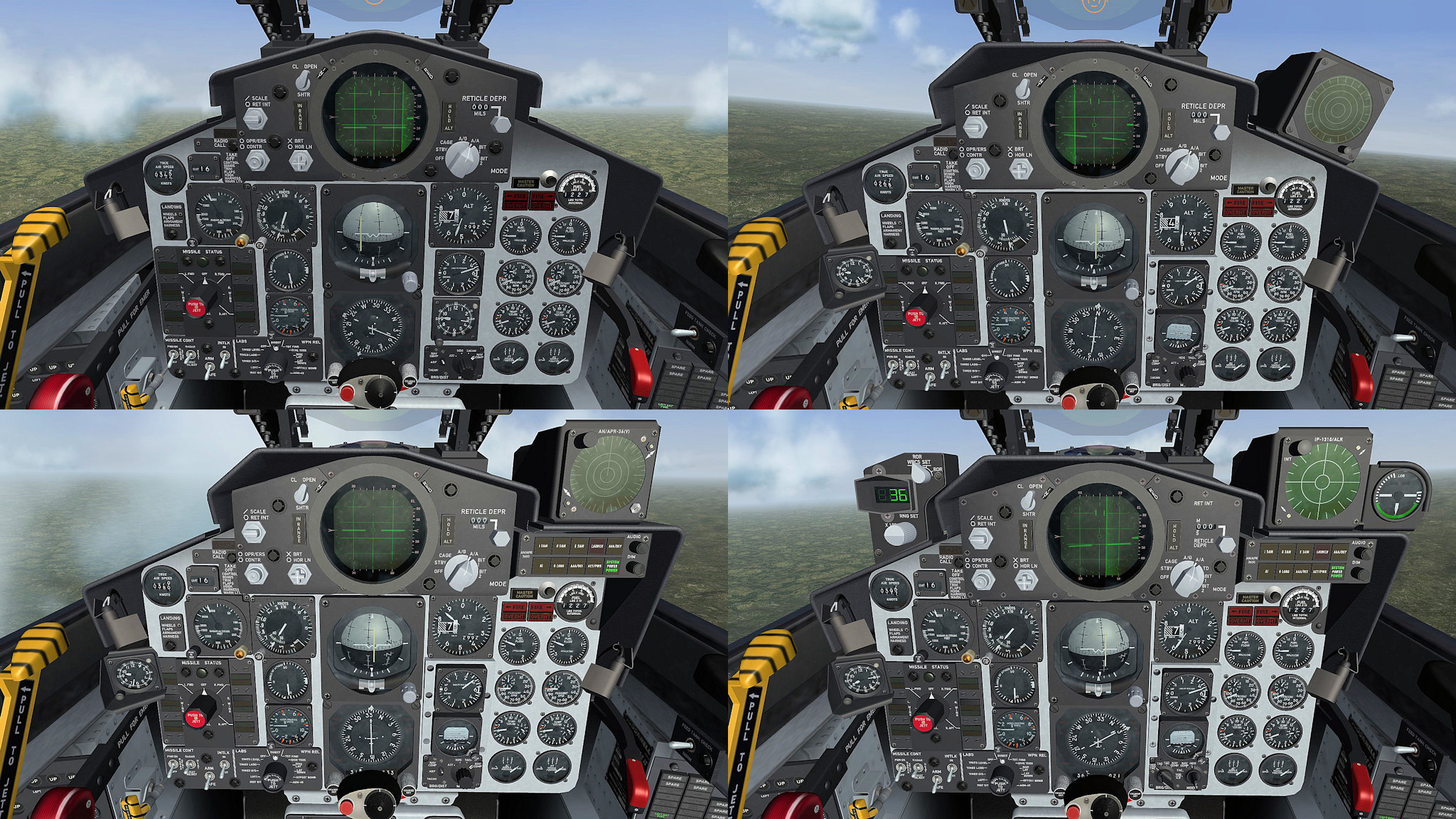 F-4D Cockpit Pack