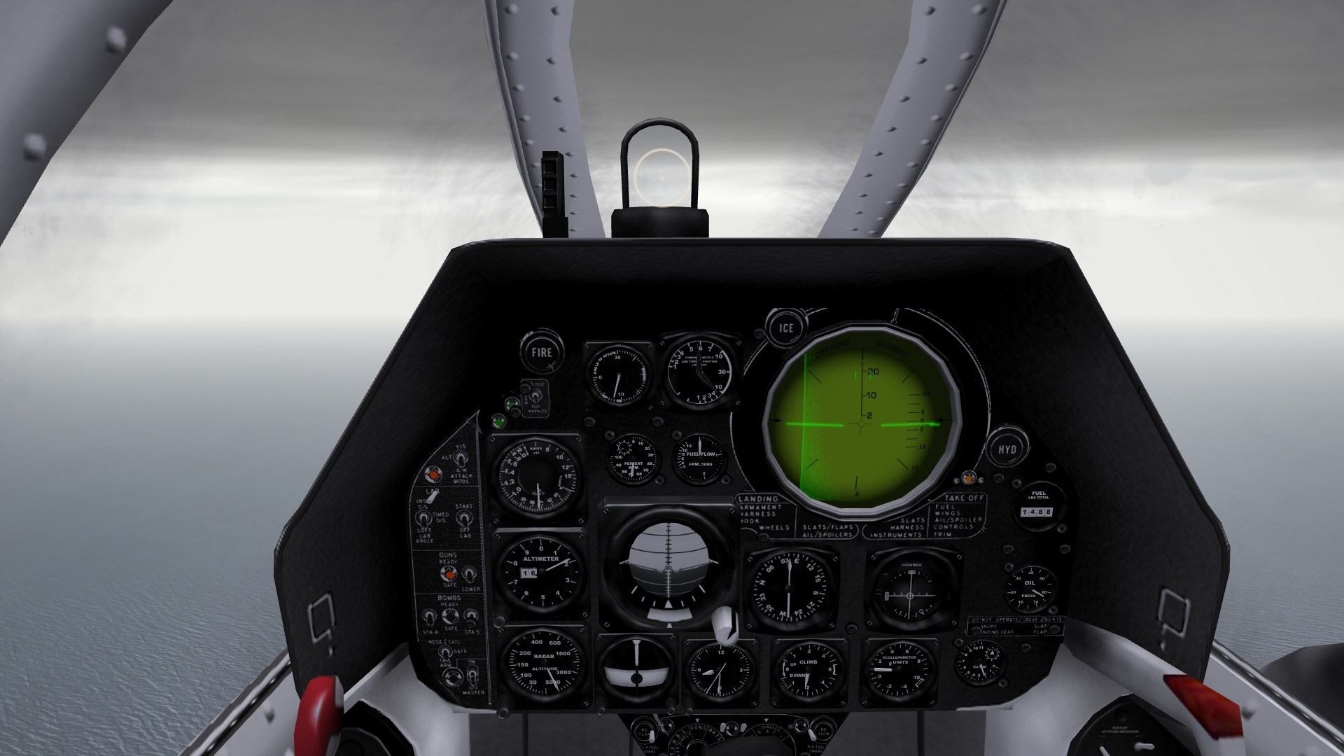 F3H Demon Cockpit visual tweak