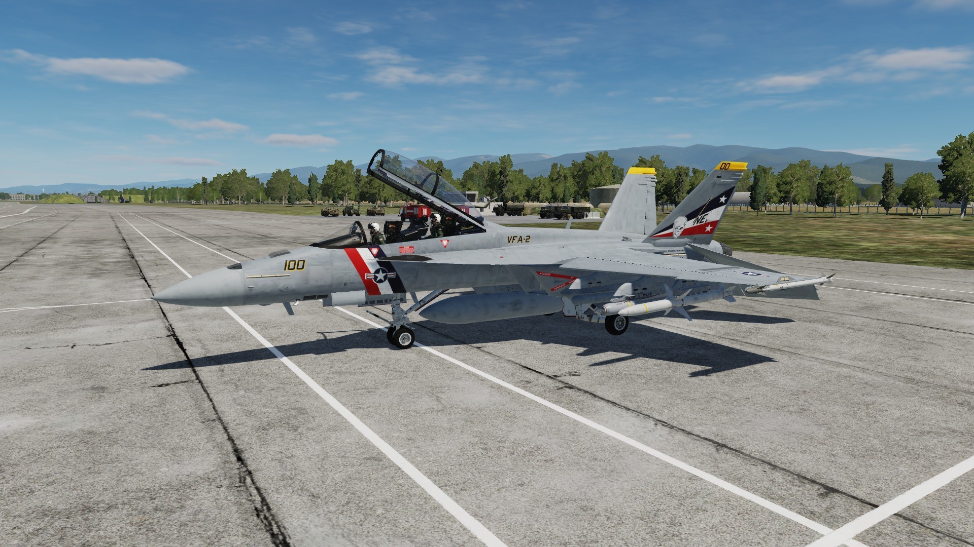 F/A-18F VFA-2 CAG 2015 for the CJS Super Hornet Mod
