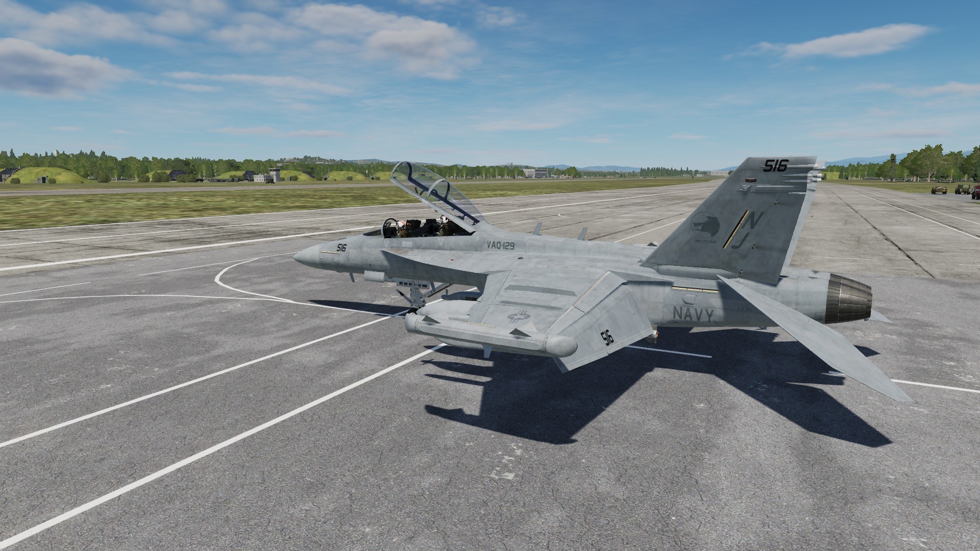 EA-18G 390th ECS skin for the CJS Super Hornet Mod