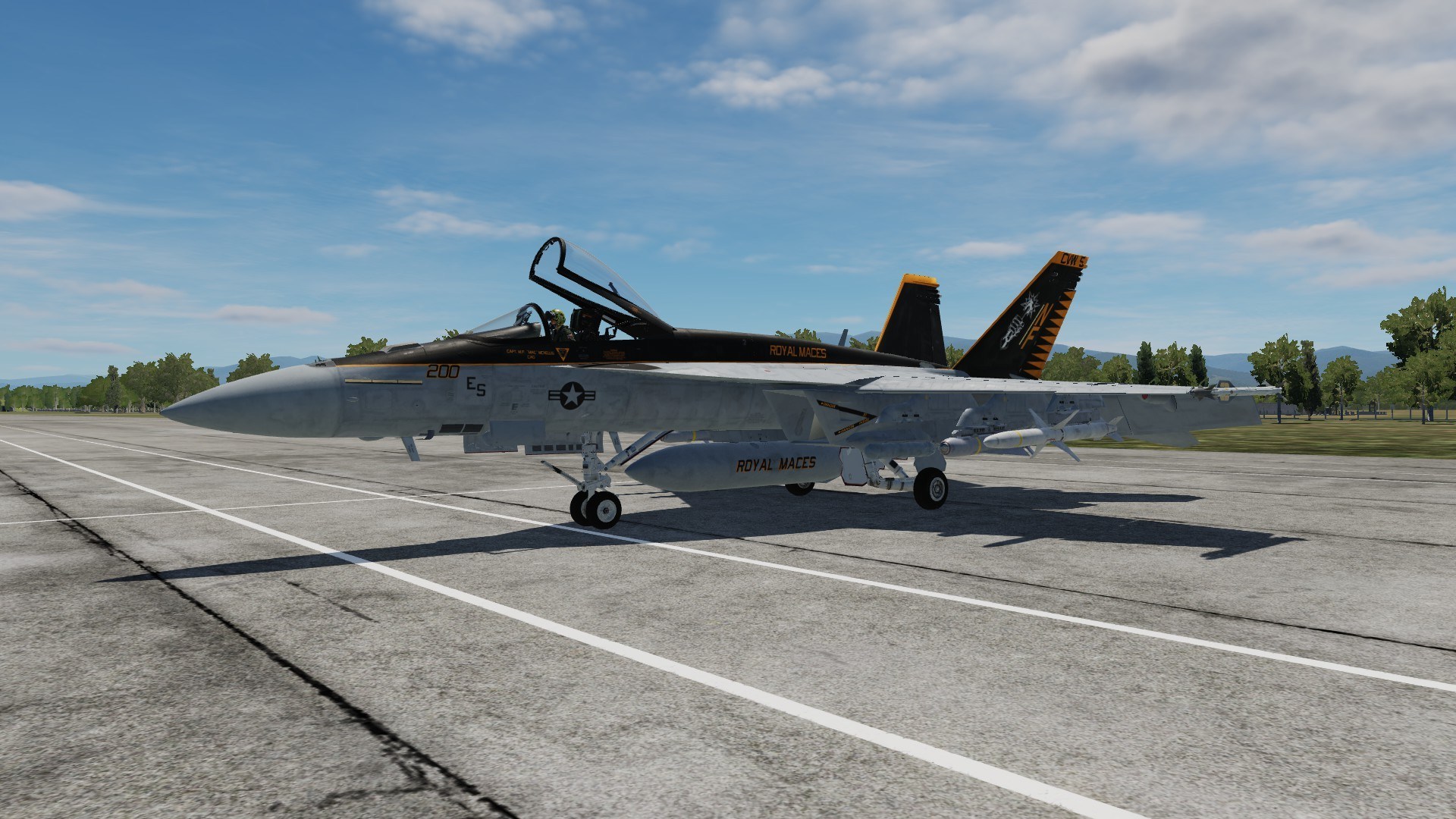 F/A-18E VFA-27 CAG 2015 for the CJS Super Hornet Mod