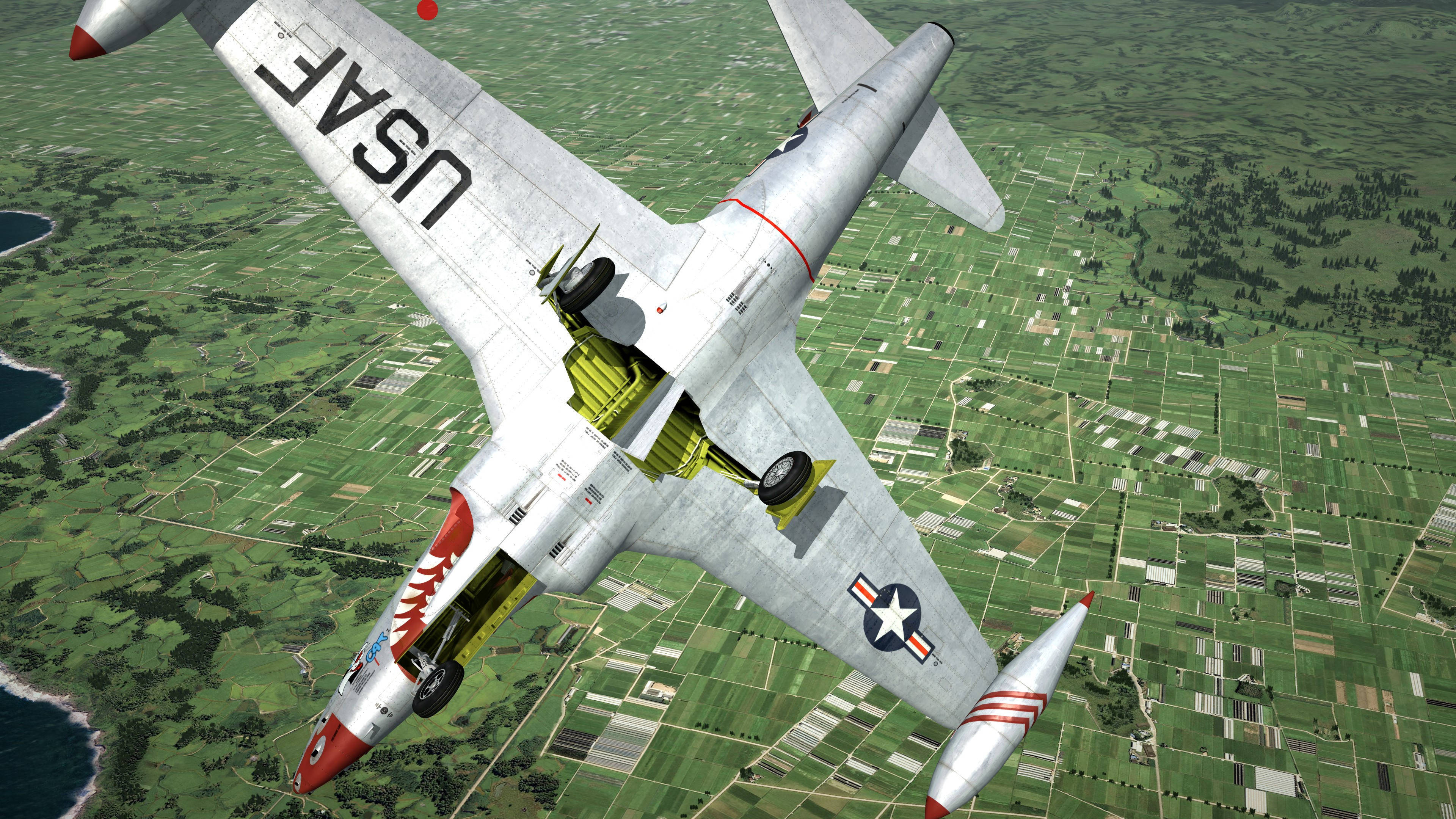 New skins Korean War in 4K for F-80C from ErikGen