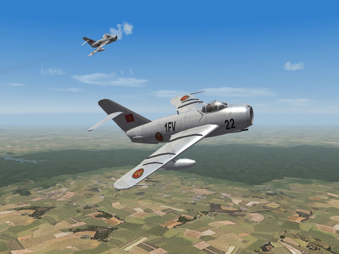 SF2 MiG-17F "Fresco-C" Moroccan Air Force Skin Pack