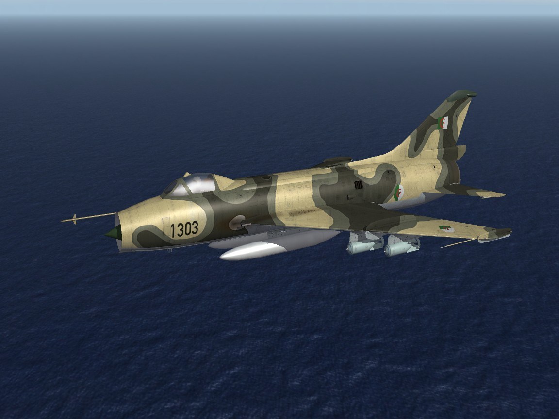 SF2 Su-7BMK "Fitter-C" Algerian Air Force Skin Pack