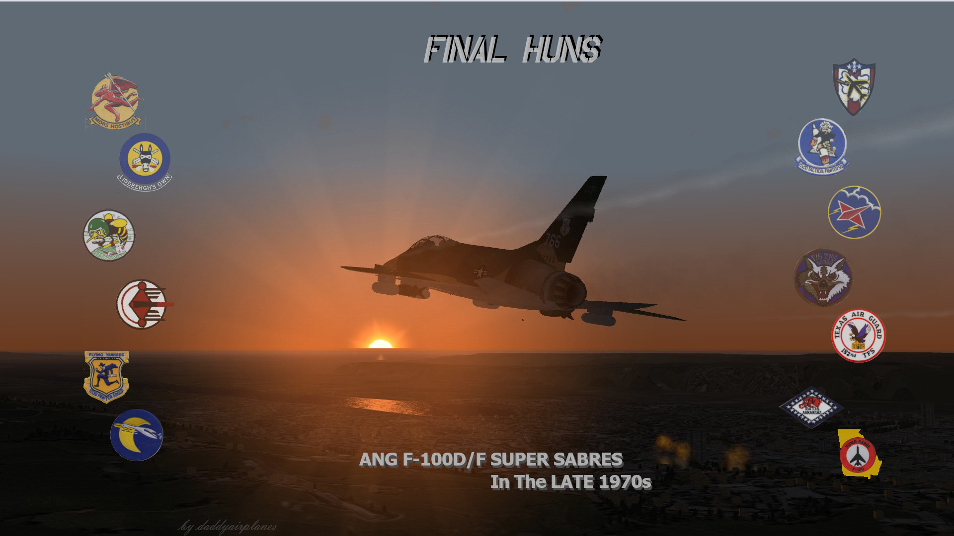 Final Huns: ANG F-100D/F Super Sabres in the Late 1970s