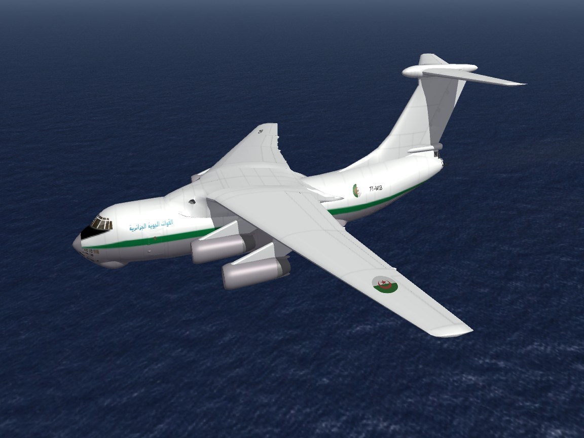 SF2 IL-76 "Candid" & IL-78 "Midas" Algerian Air Force Skin Packs